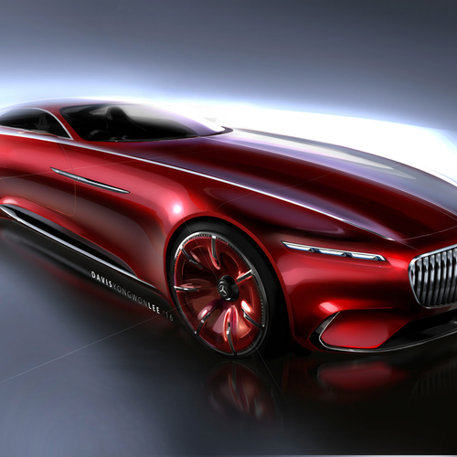 2016 Mercedes-Maybach Vision 6 Concept Sketches