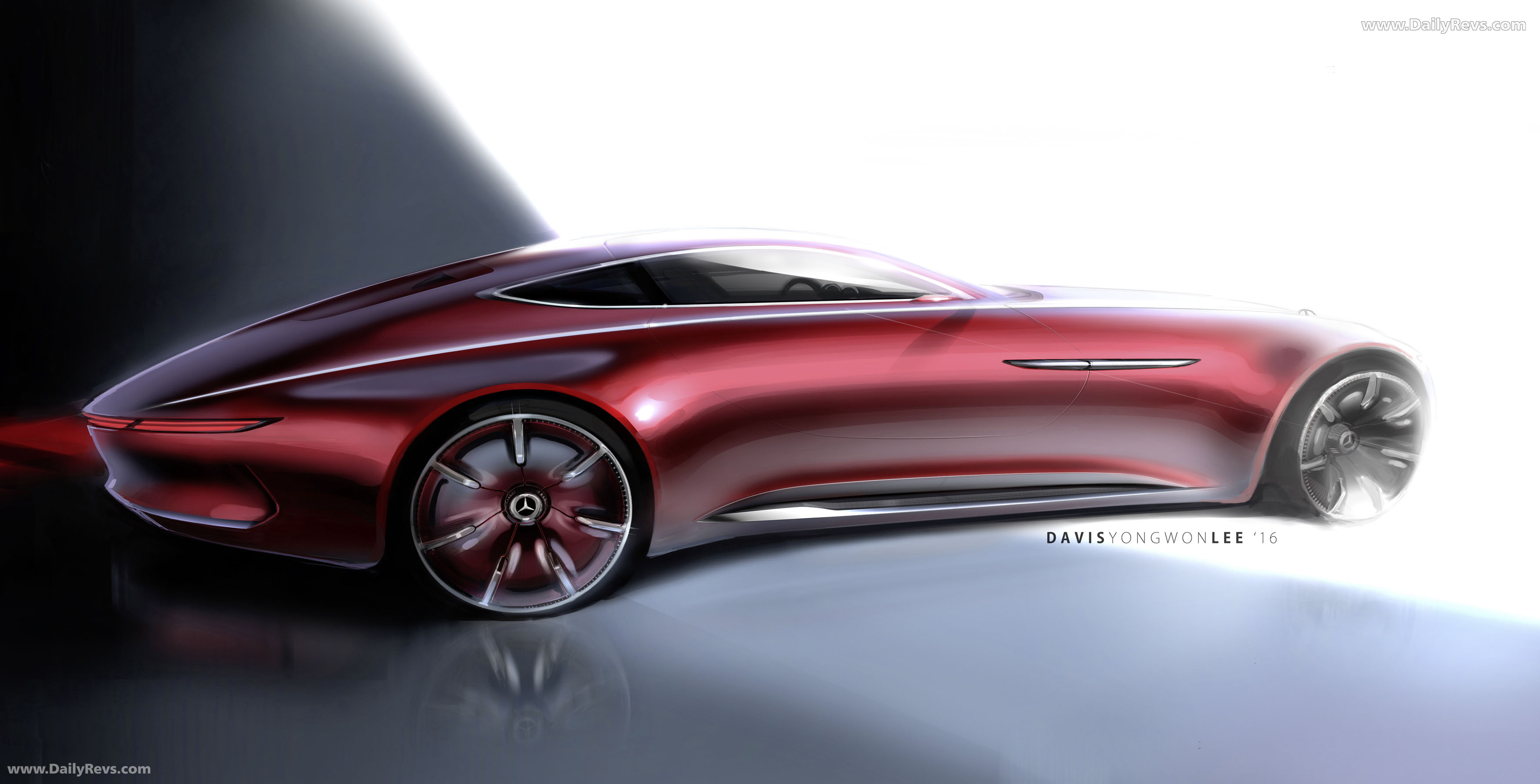 2016 Mercedes-Maybach Vision 6 Concept Sketches