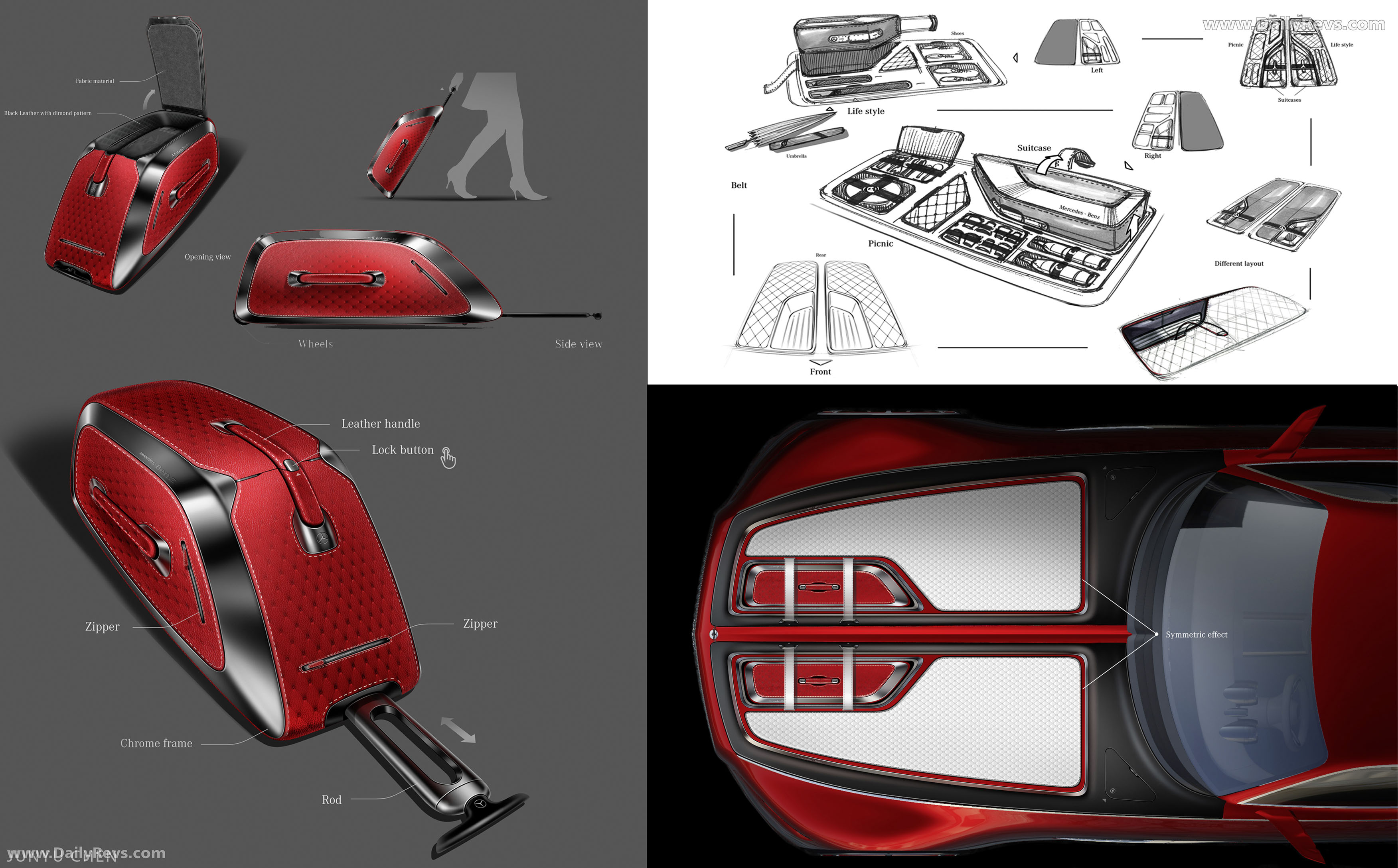 2016 Mercedes-Maybach Vision 6 Concept Sketches