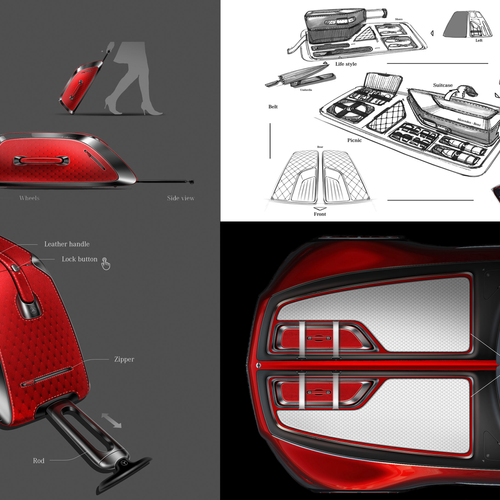 2016 Mercedes-Maybach Vision 6 Concept Sketches