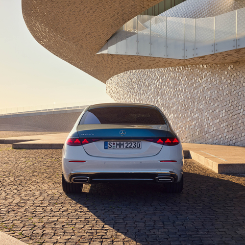 2027 Mercedes-Maybach S 680 MANUFAKTUR Rear View