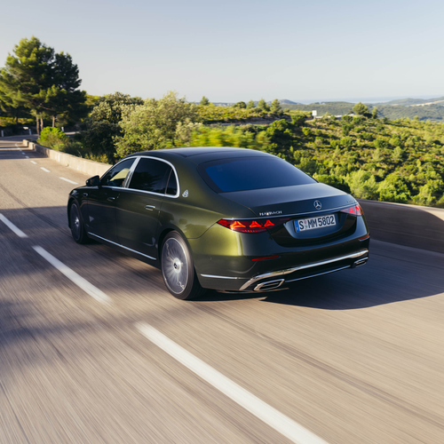 2027 Mercedes-Maybach S 580 Manufaktur Rear View