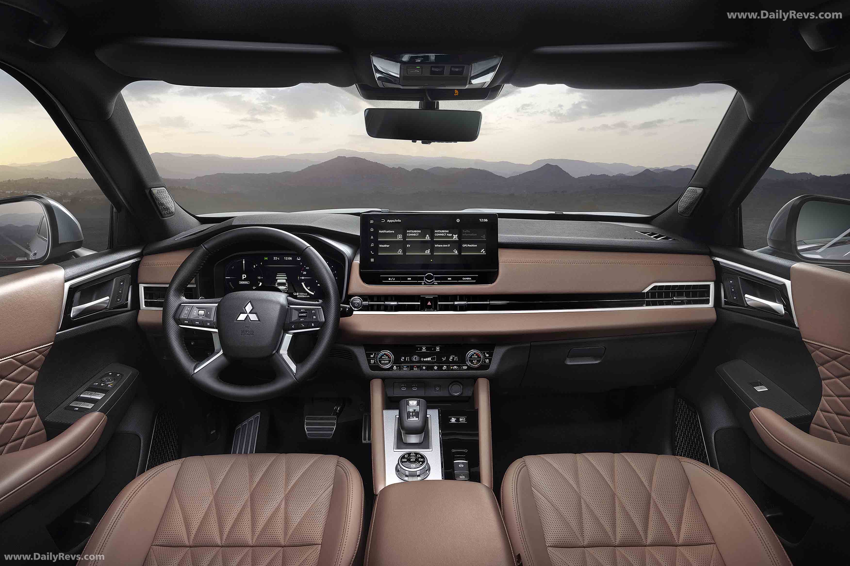 2025 Mitsubishi Outlander PHEV European Version Interior