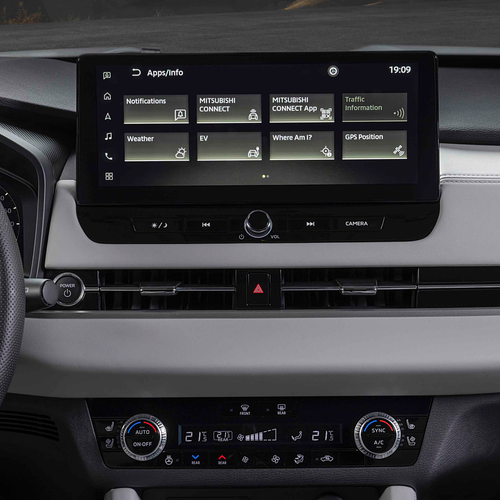 2025 Mitsubishi Outlander PHEV White Diamond Interior