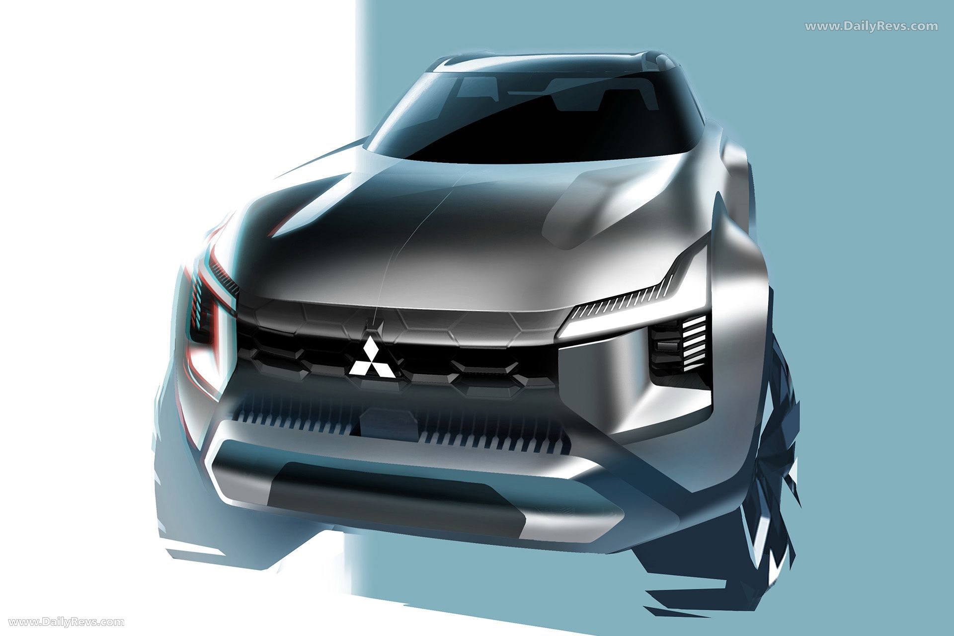 2026 Mitsubishi Destinator Sketches