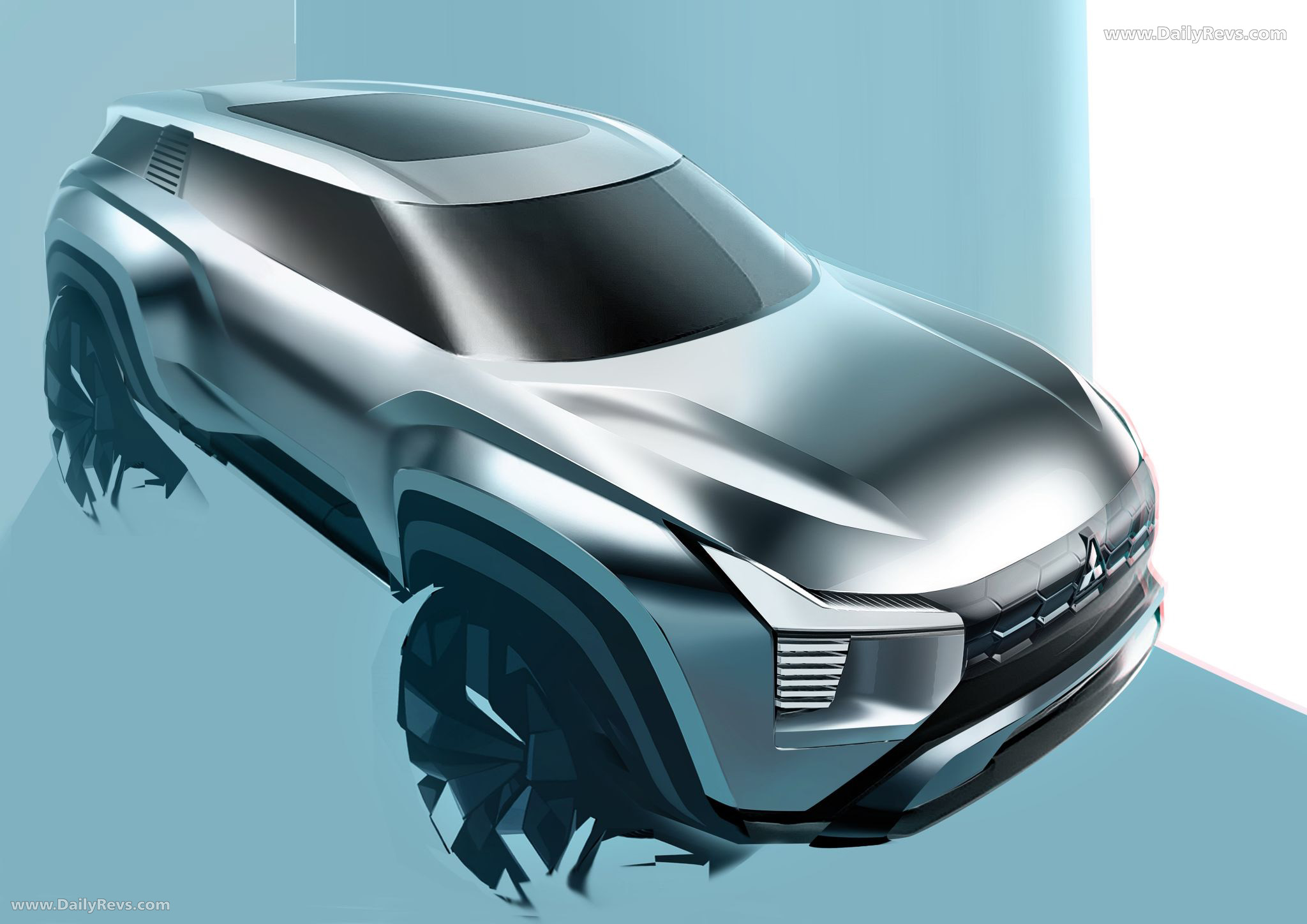 2026 Mitsubishi Destinator Sketches