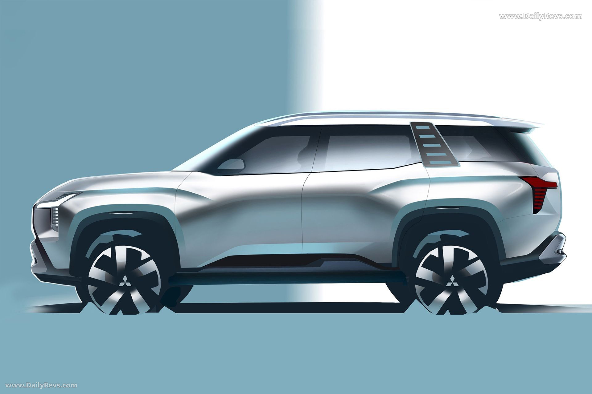 2026 Mitsubishi Destinator Sketches