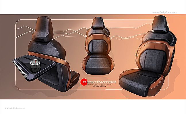 2026 Mitsubishi Destinator Sketches
