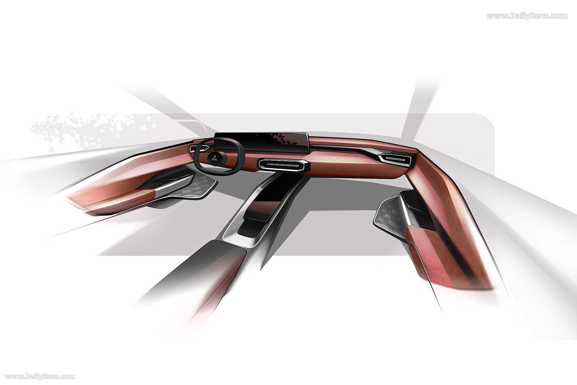 2026 Mitsubishi Destinator Sketches