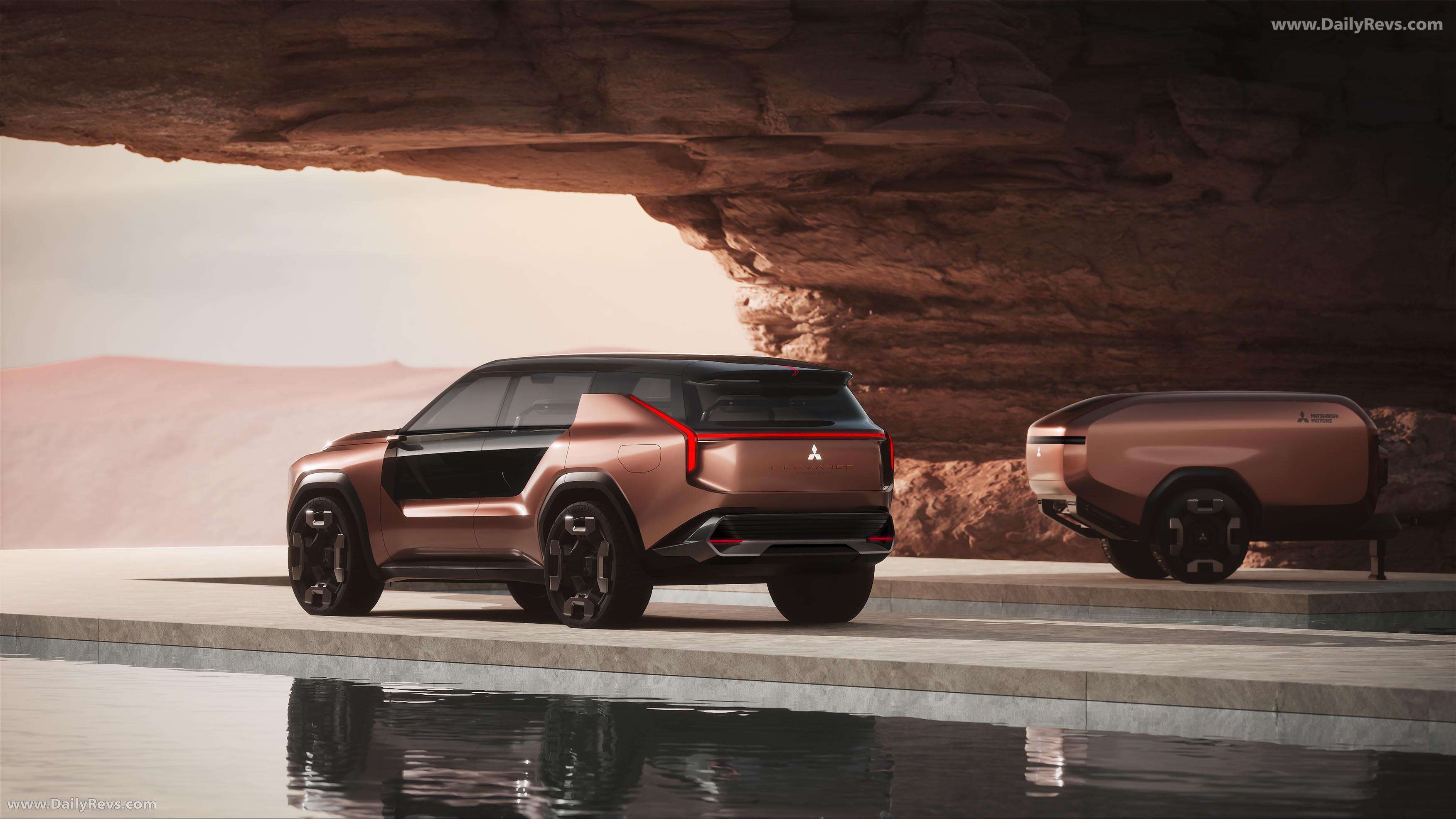 2025 Mitsubishi Elevance Concept Rear View