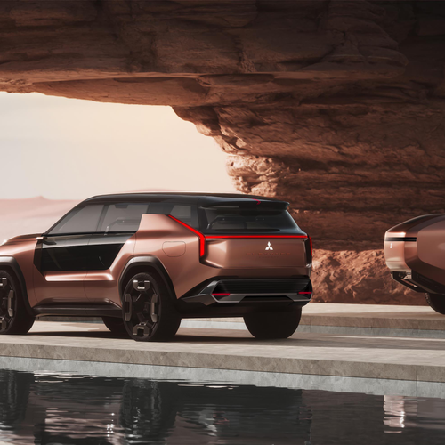 2025 Mitsubishi Elevance Concept Rear View
