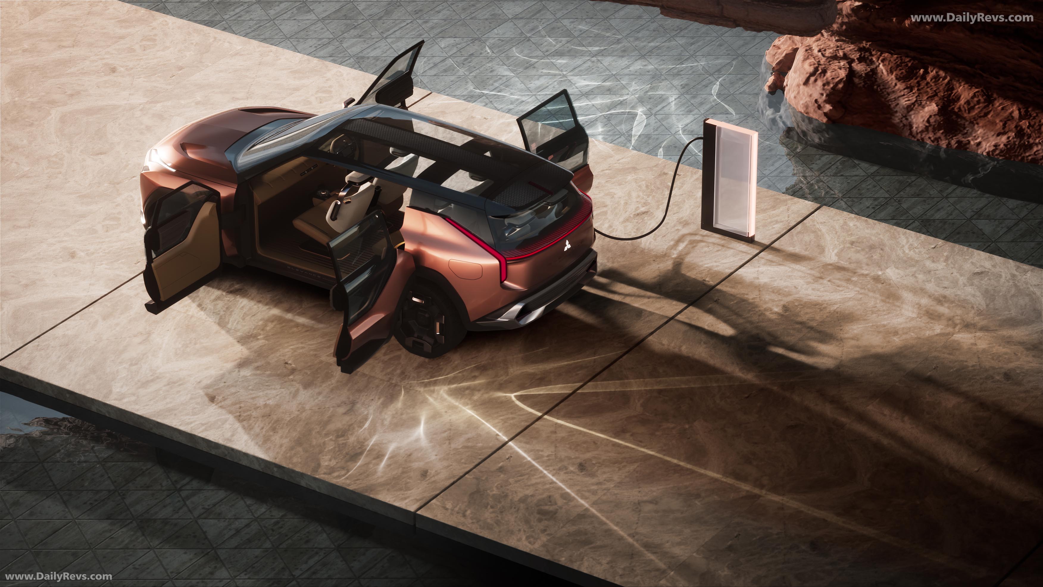 2025 Mitsubishi Elevance Concept Top View