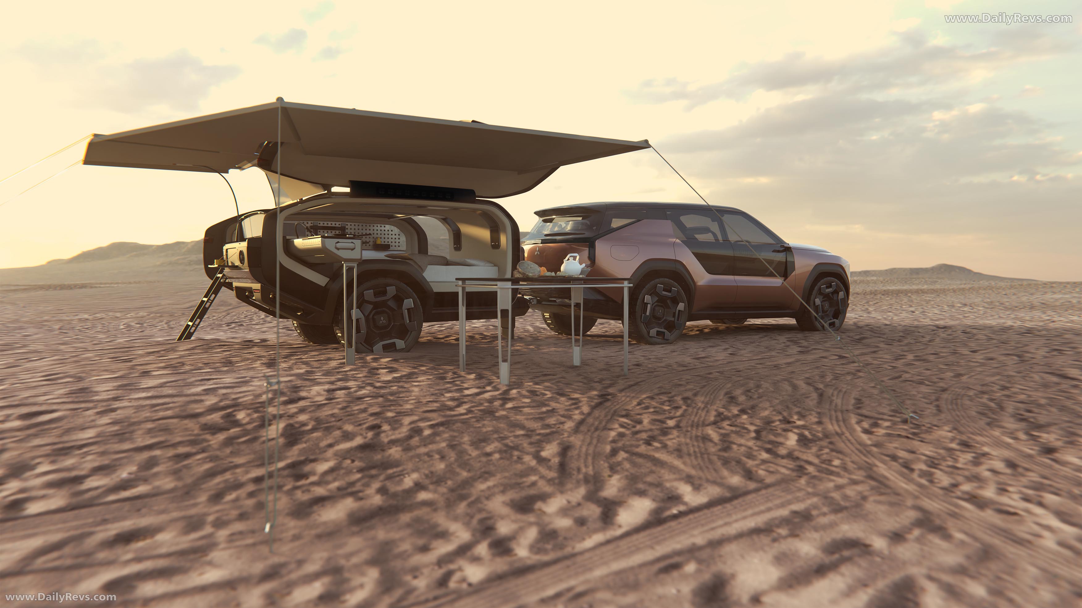 2025 Mitsubishi Elevance Concept Rear View