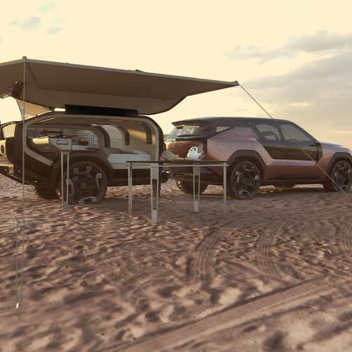 2025 Mitsubishi Elevance Concept Rear View