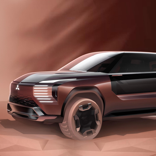 2025 Mitsubishi Elevance Concept Sketches