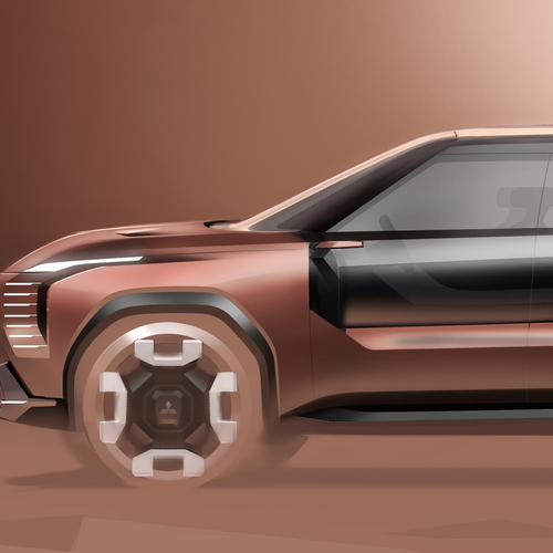 2025 Mitsubishi Elevance Concept Sketches