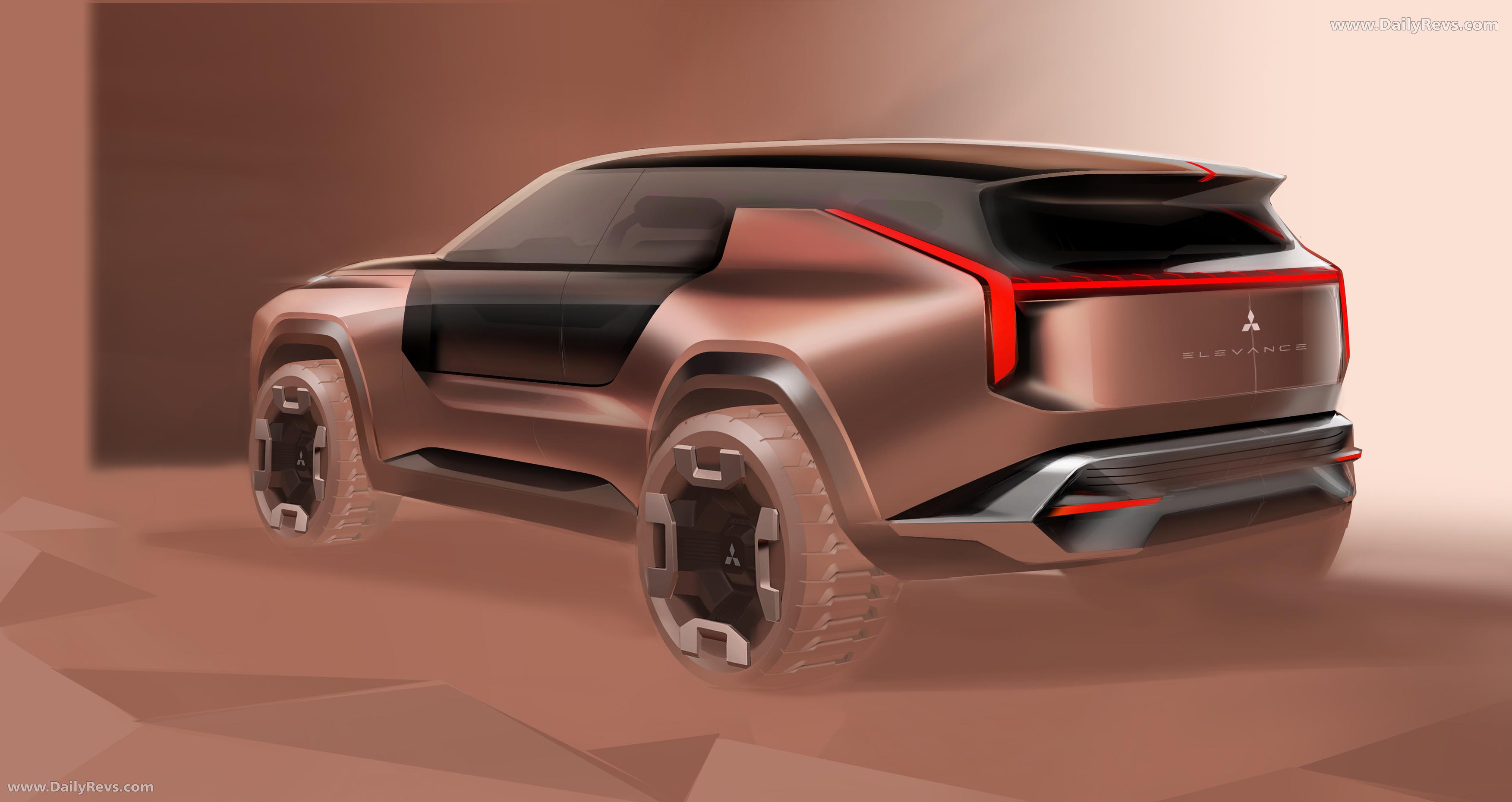 2025 Mitsubishi Elevance Concept Sketches