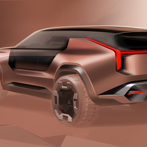 2025 Mitsubishi Elevance Concept Sketches