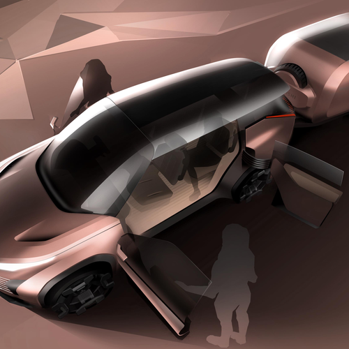 2025 Mitsubishi Elevance Concept Sketches