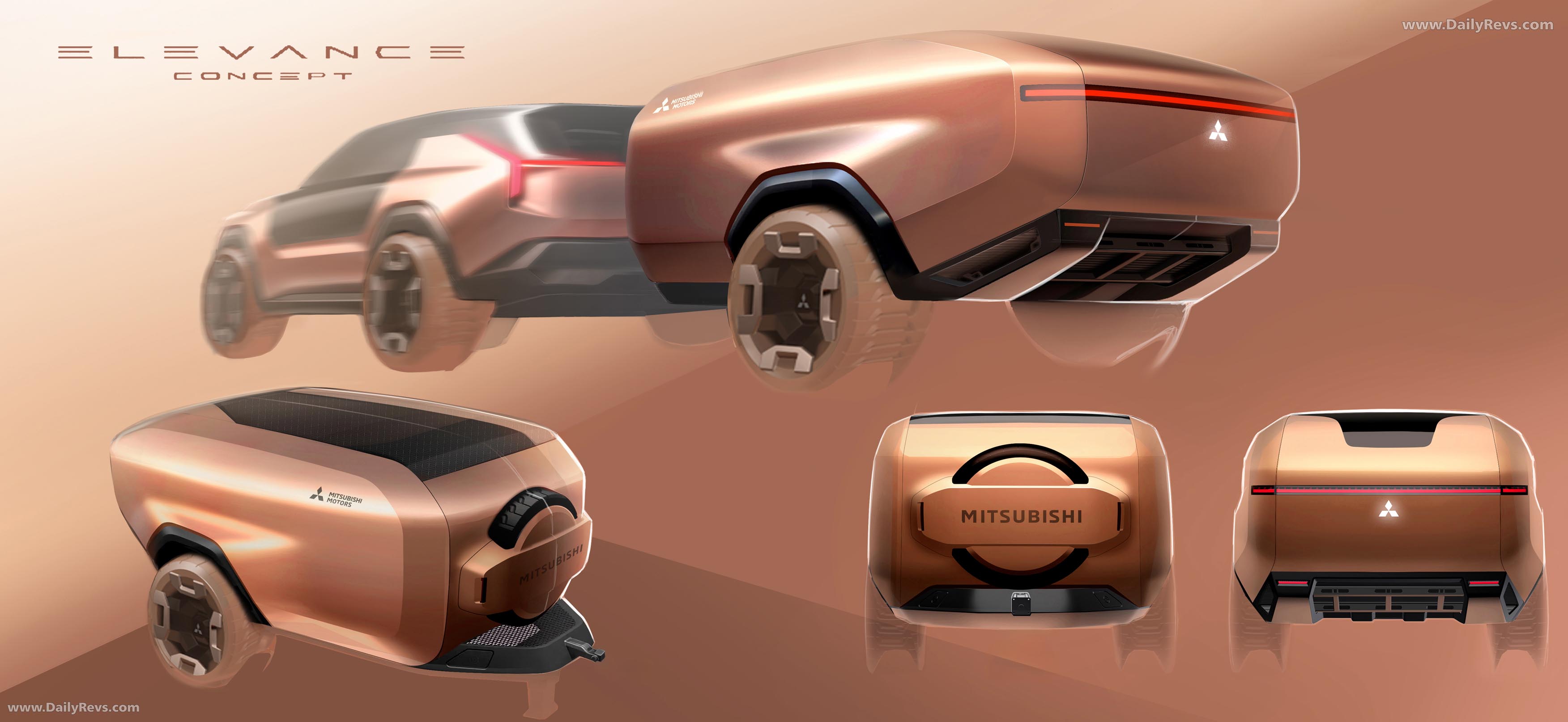 2025 Mitsubishi Elevance Concept Sketches