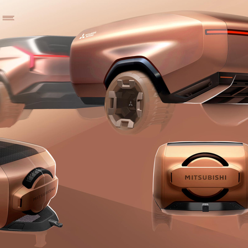2025 Mitsubishi Elevance Concept Sketches