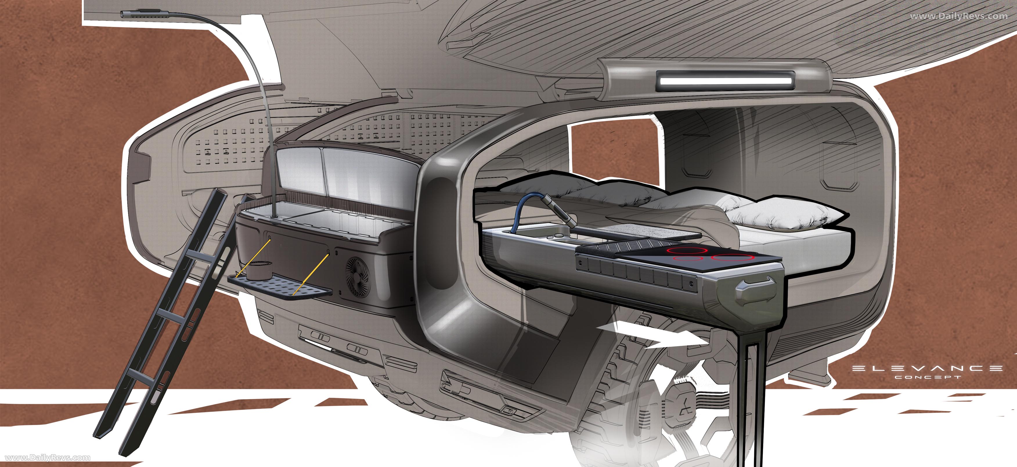 2025 Mitsubishi Elevance Concept Sketches