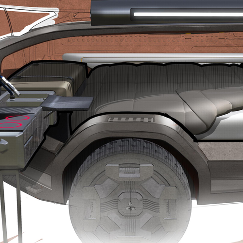 2025 Mitsubishi Elevance Concept Sketches