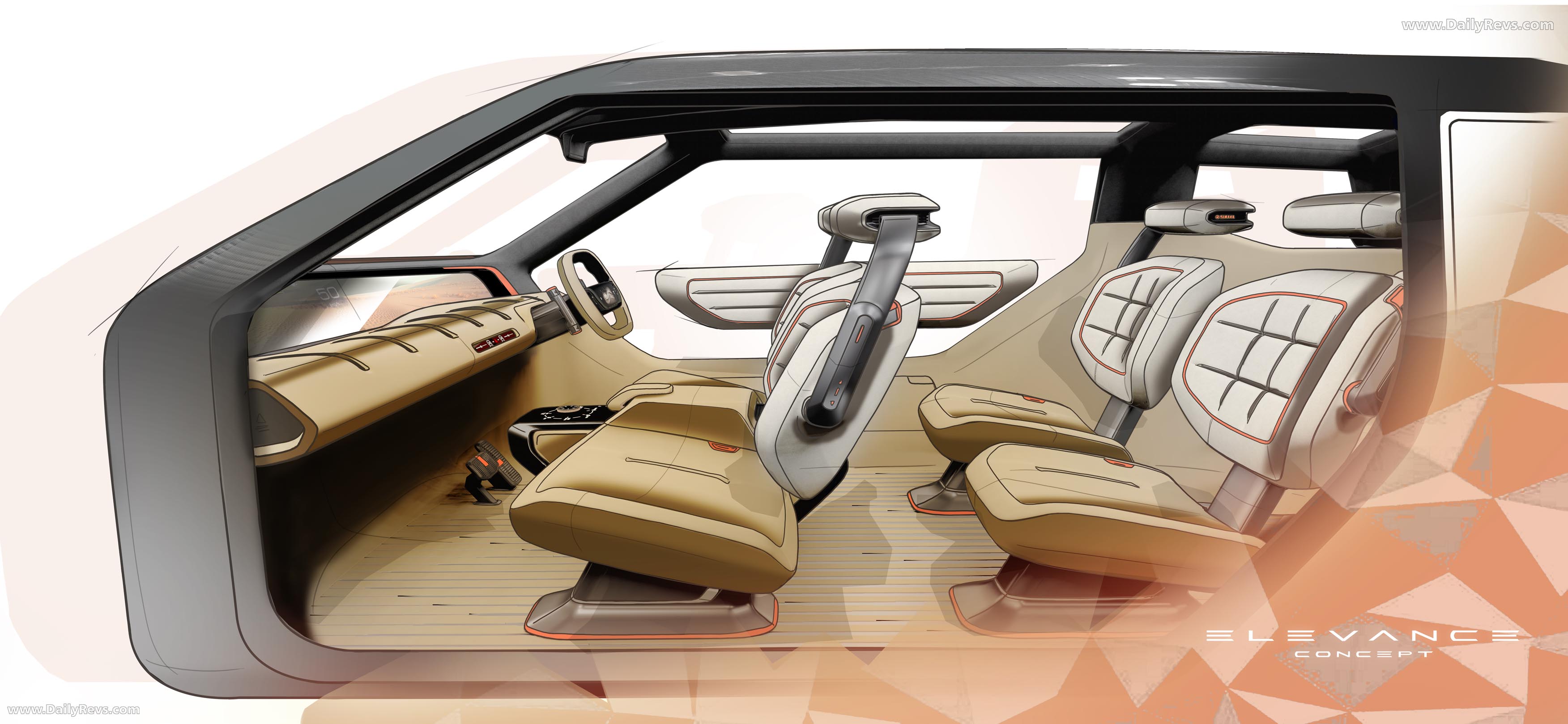 2025 Mitsubishi Elevance Concept Sketches