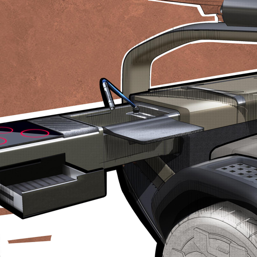 2025 Mitsubishi Elevance Concept Sketches