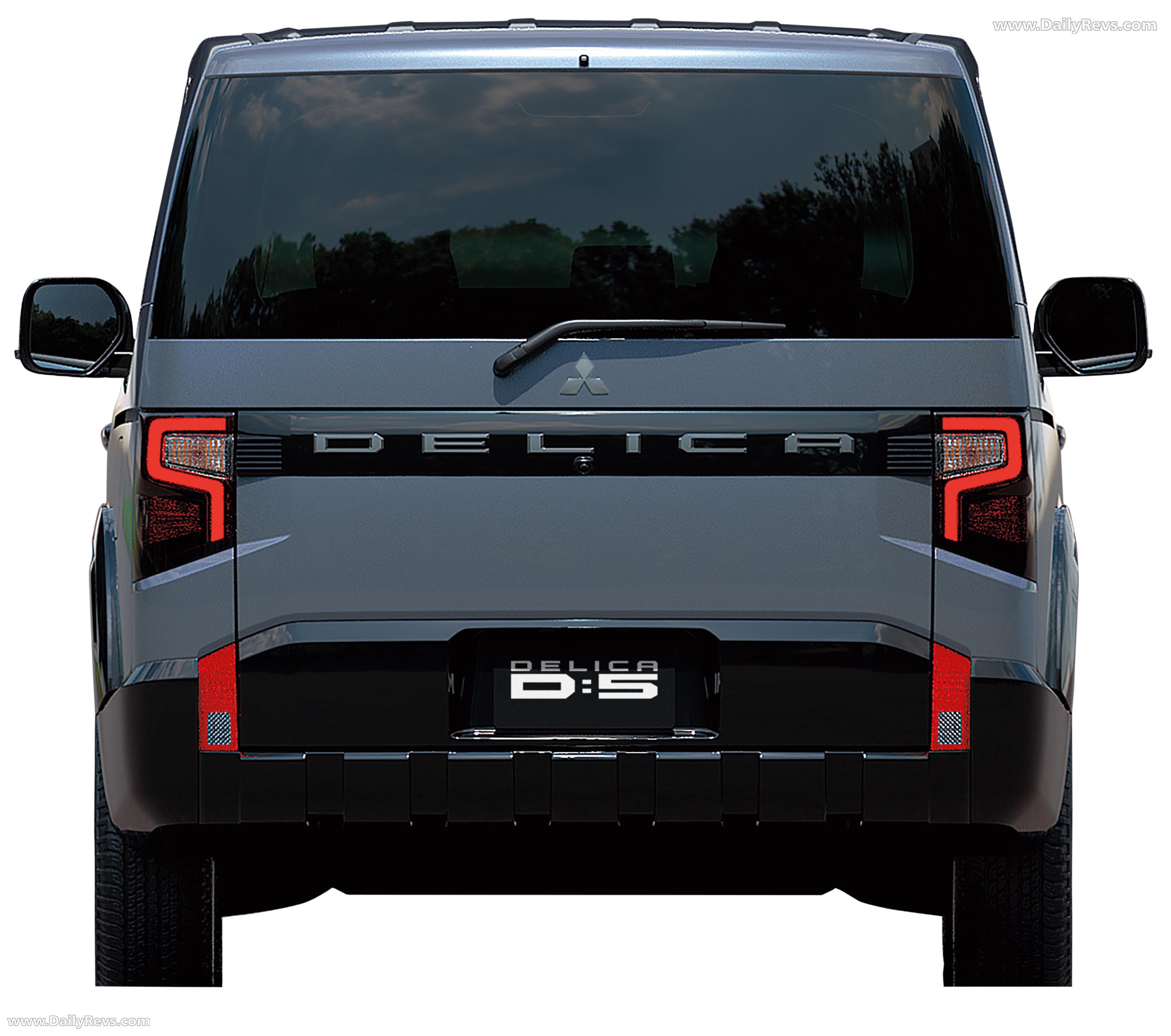 2025 Mitsubishi Delica D5 Prototype Rear View