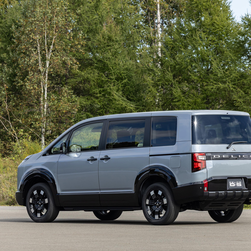 2025 Mitsubishi Delica D5 Prototype Rear View