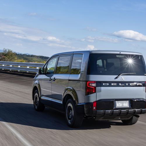 2025 Mitsubishi Delica D5 Prototype Rear View