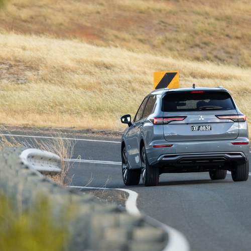 2026 Mitsubishi Outlander PHEV Australian Version Rear View