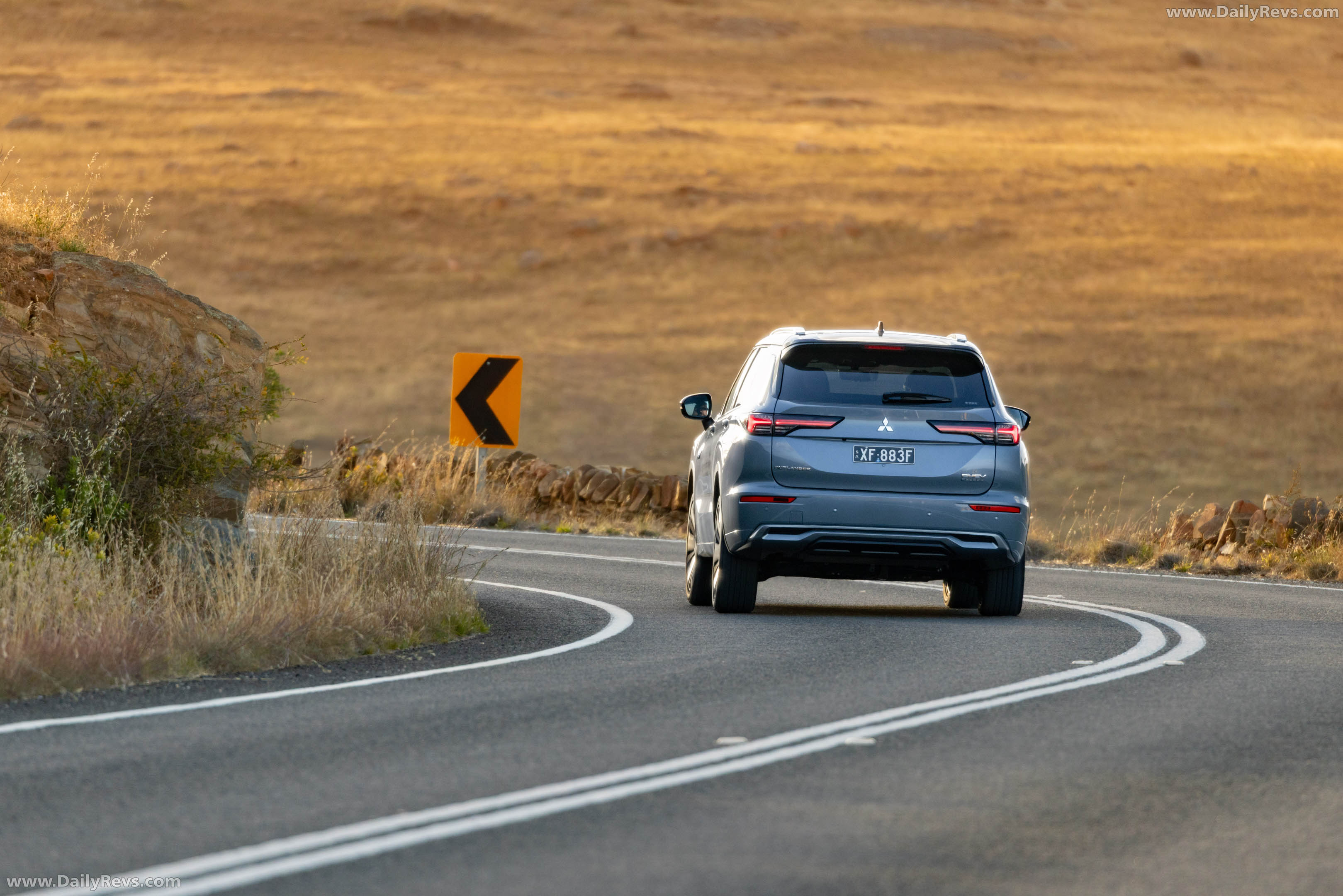 2026 Mitsubishi Outlander PHEV Australian Version Rear View