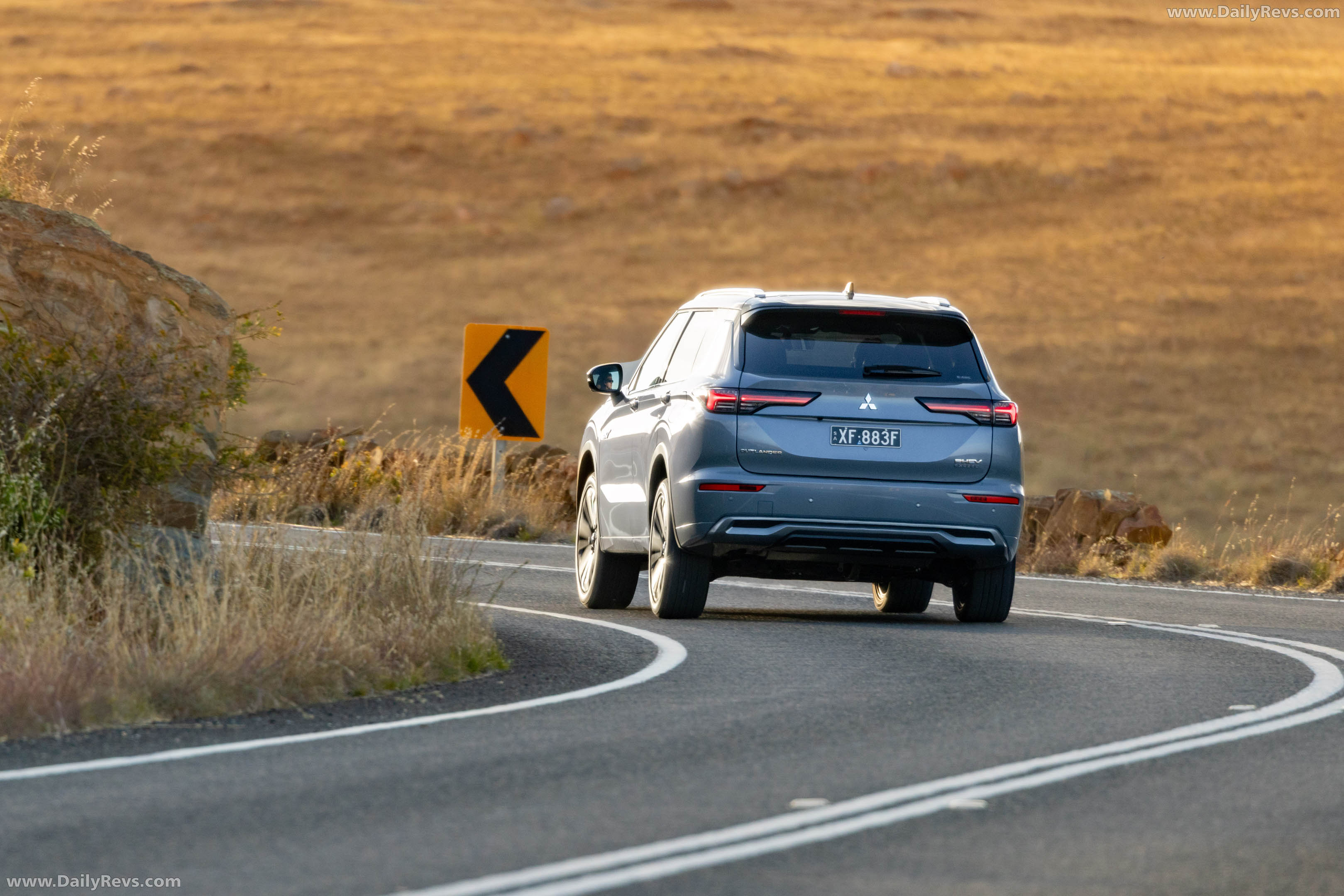 2026 Mitsubishi Outlander PHEV Australian Version Rear View