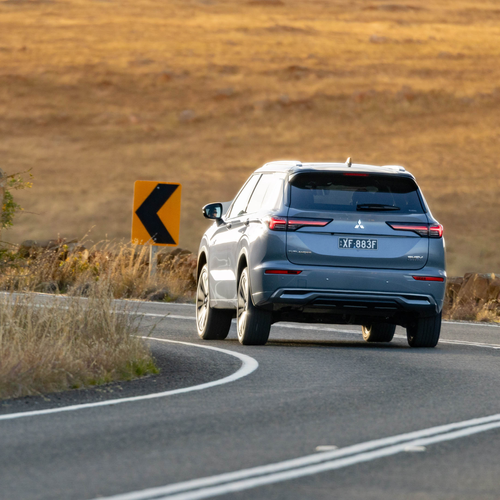 2026 Mitsubishi Outlander PHEV Australian Version Rear View
