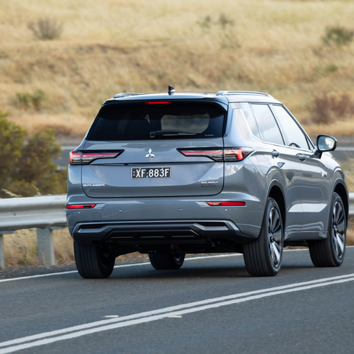 2026 Mitsubishi Outlander PHEV Australian Version Rear View