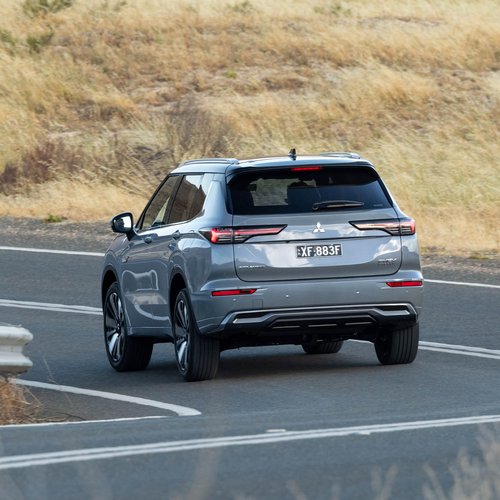 2026 Mitsubishi Outlander PHEV Australian Version Rear View