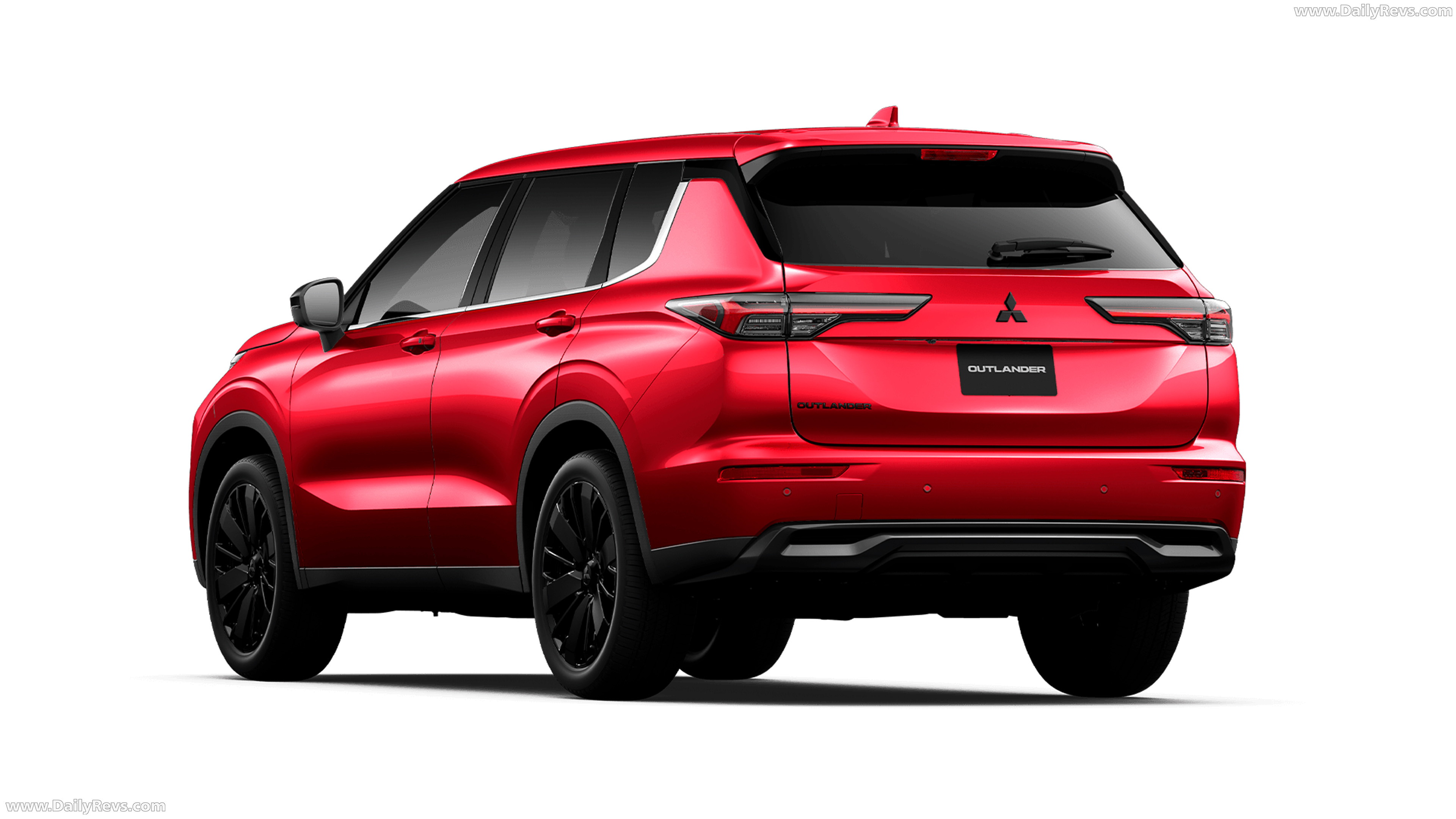 2026 Mitsubishi Outlander Black Edition Rear View