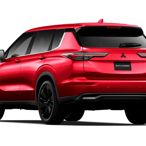 2026 Mitsubishi Outlander Black Edition Rear View