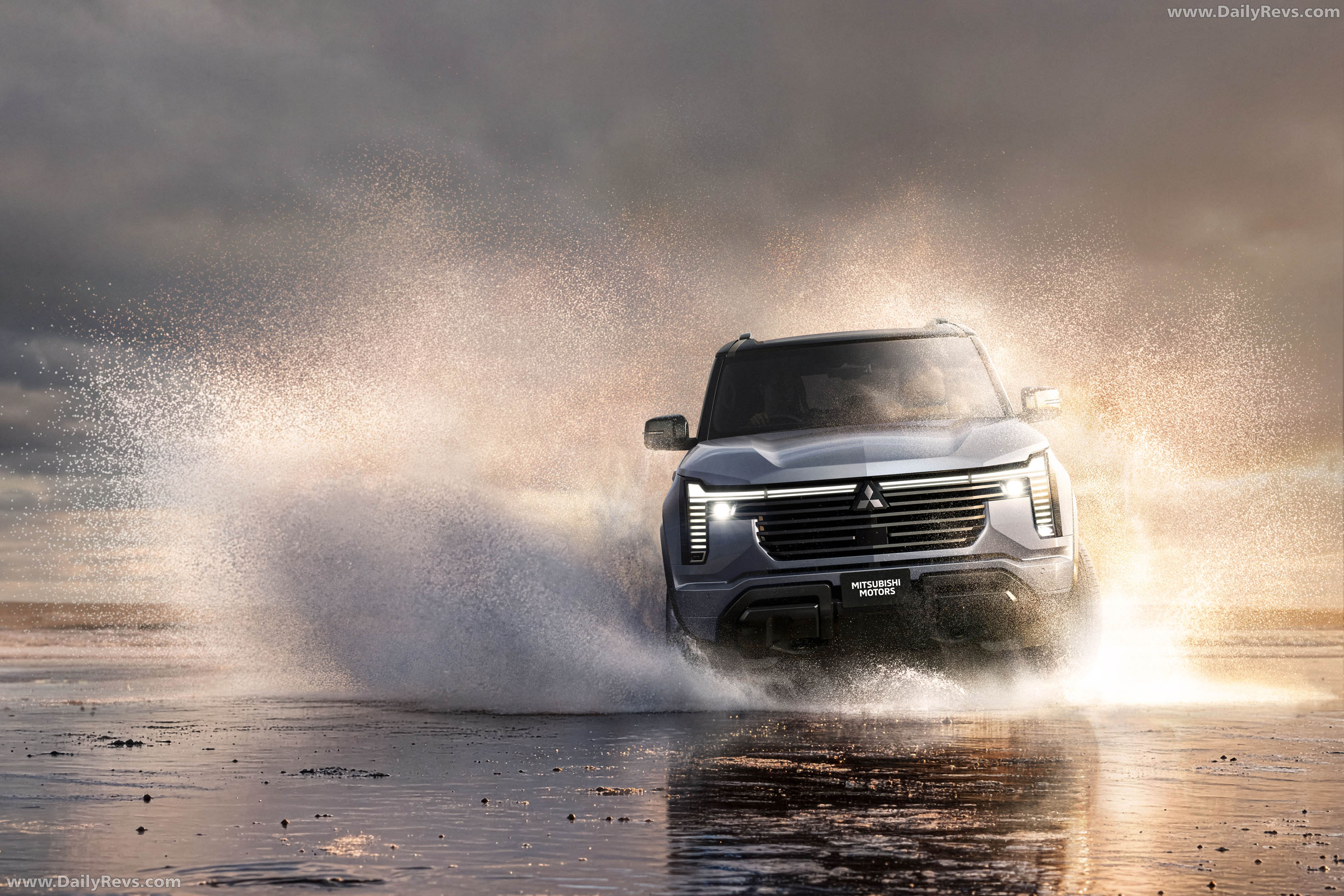 2027 Mitsubishi Pajero Australian Version Front View