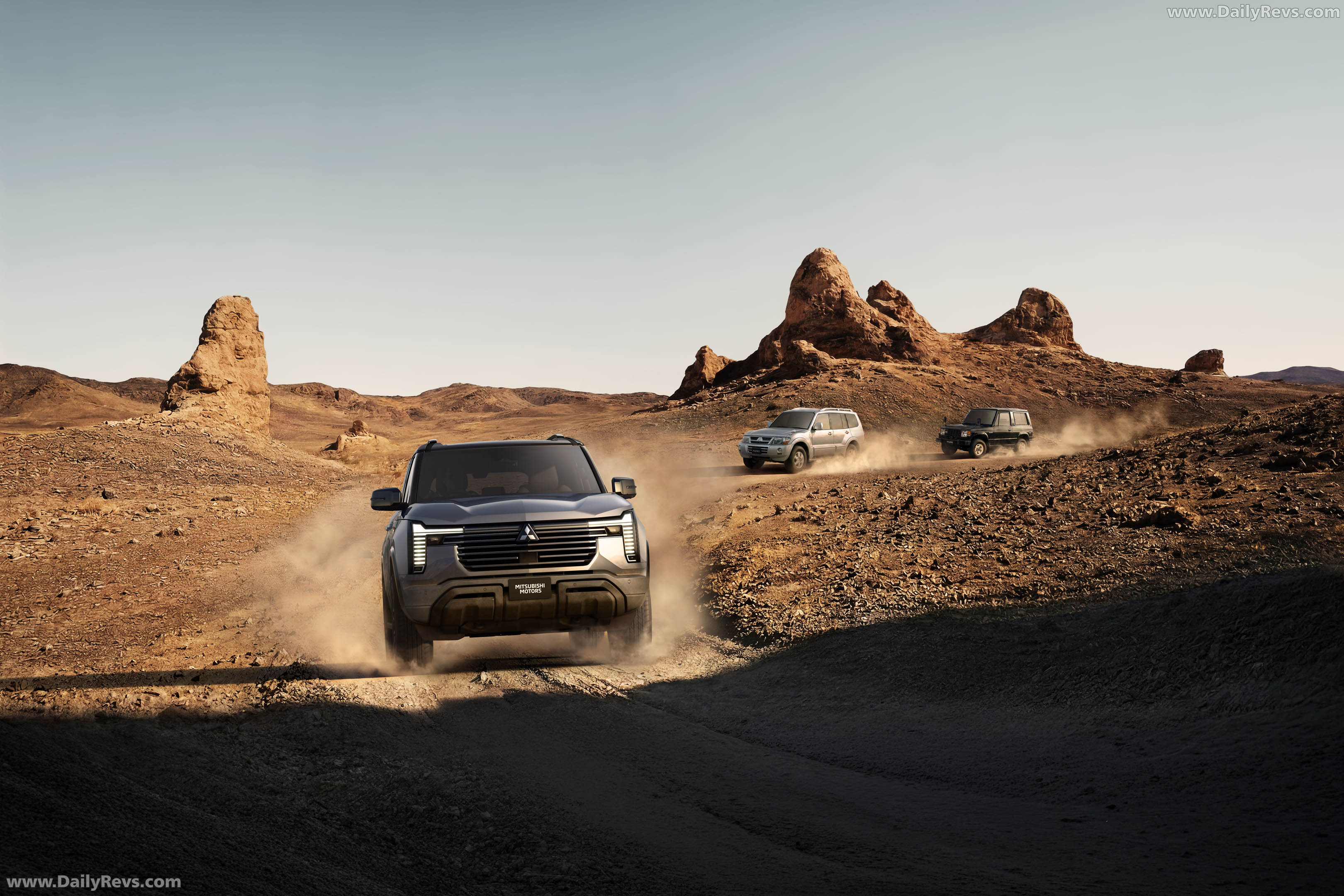 2027 Mitsubishi Pajero Australian Version Front View