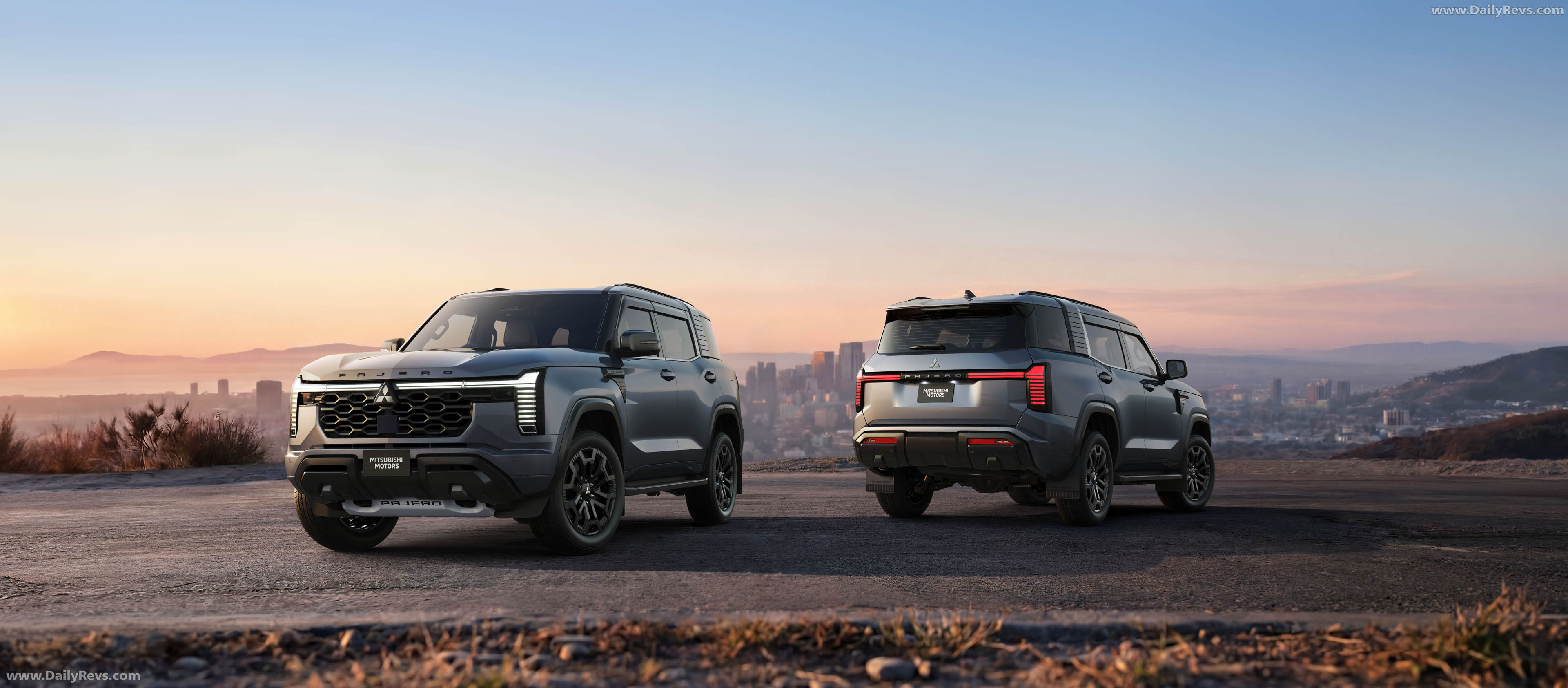 2027 Mitsubishi Pajero Australian Version Front View