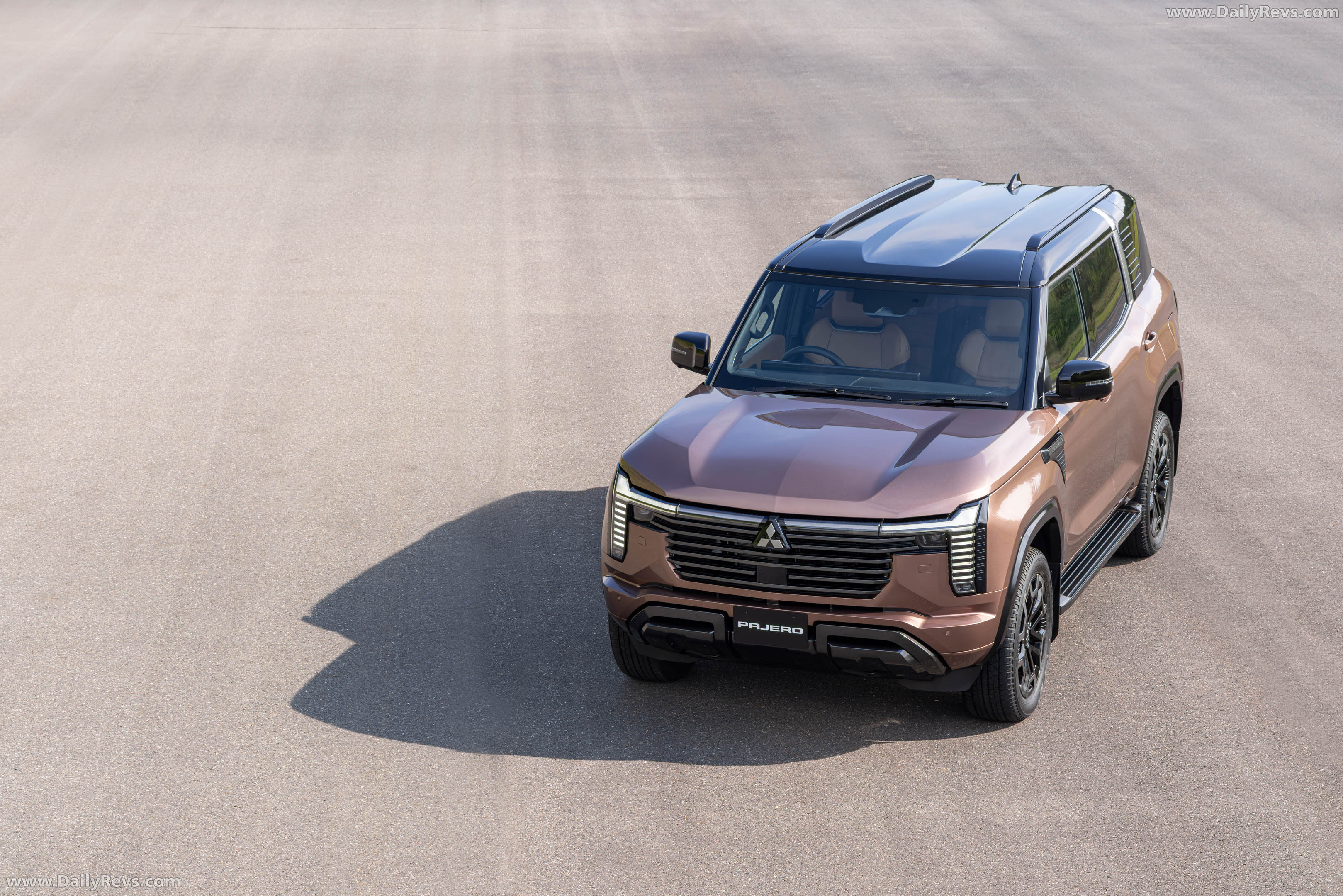 2027 Mitsubishi Pajero Australian Version Top View