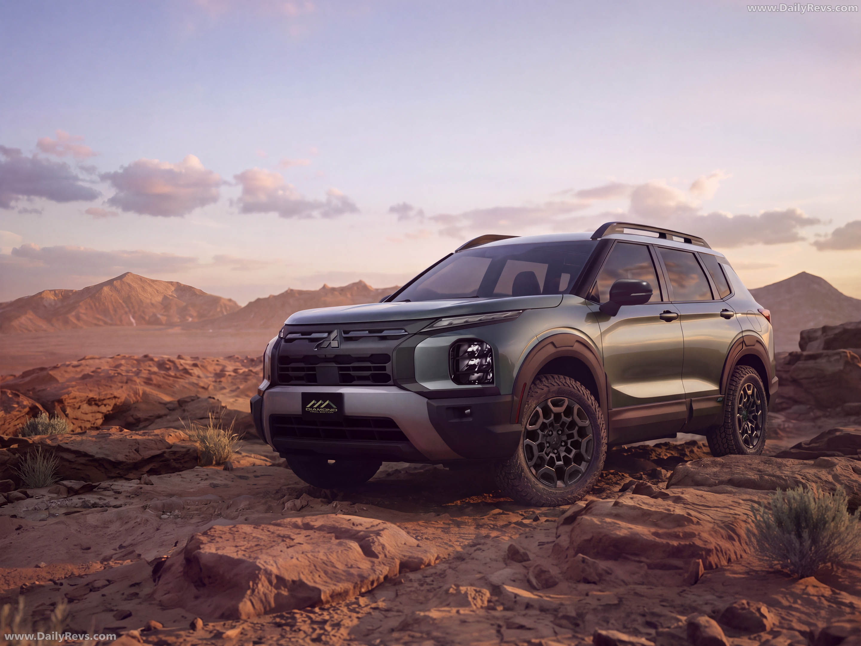 2028 Mitsubishi Outlander Diamond Trail Edition Front View