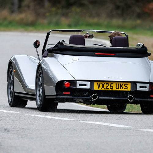 2026 Morgan Supersport GT Silver Rear View