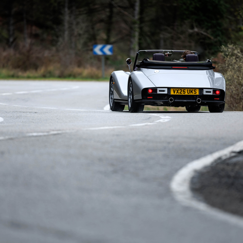 2026 Morgan Supersport GT Silver Rear View