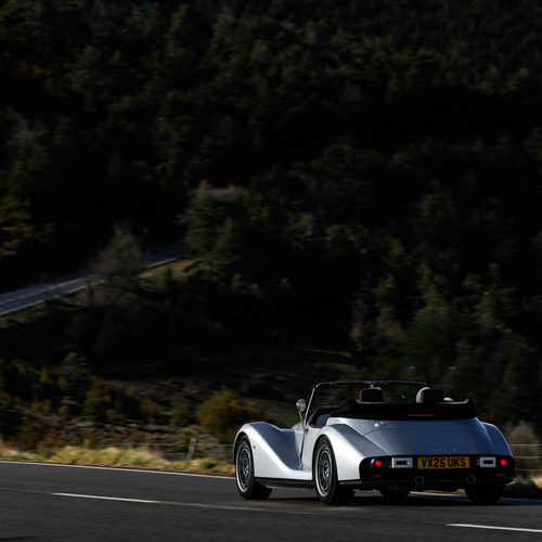 2026 Morgan Supersport GT Silver Rear View