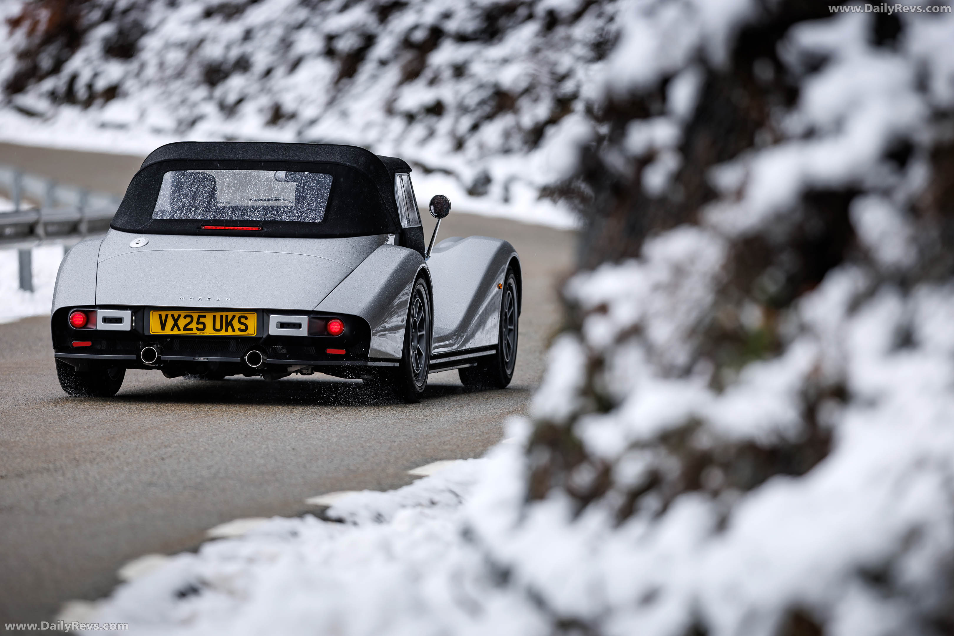 2026 Morgan Supersport GT Silver Rear View