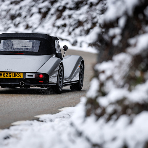 2026 Morgan Supersport GT Silver Rear View